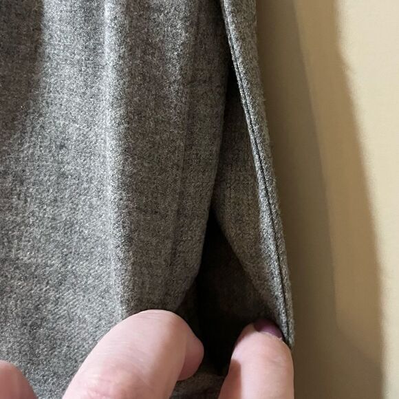 J. CREW Wool Mini Skirt Gray Women’s Size 00 - Picture 3 of 6